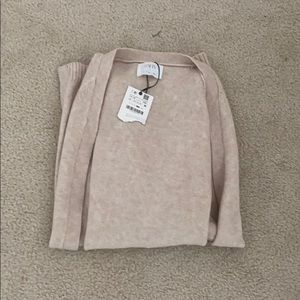 Beige Zara girls cardigan